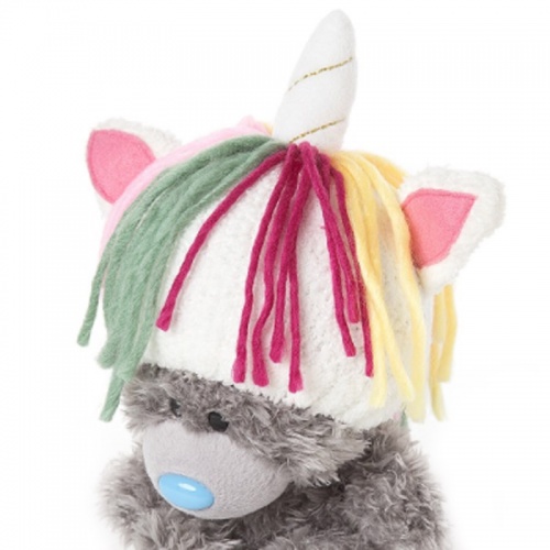 Me to You Tatty Teddy Dinky Bear Wearing Unicorn Hat